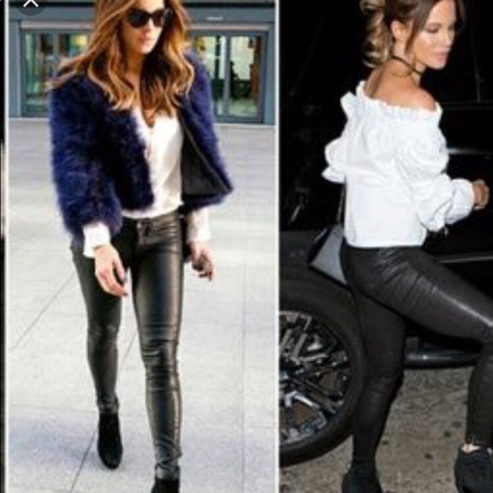 Black coated skinny jeans 🔥 NEW today